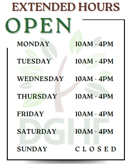 Gift Shop Hours Gift Shop Hours